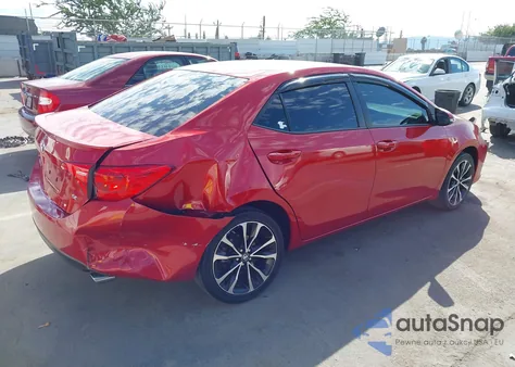 2017 Toyota Corolla Se из США, поврежденный, VIN 5YFBURHE7HP731446